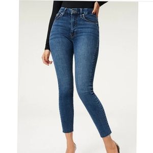 Good American High Rise Blue Jeans
